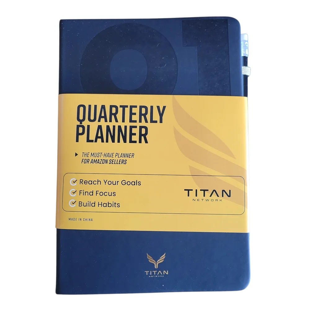TITAN Black Quarterly Planner